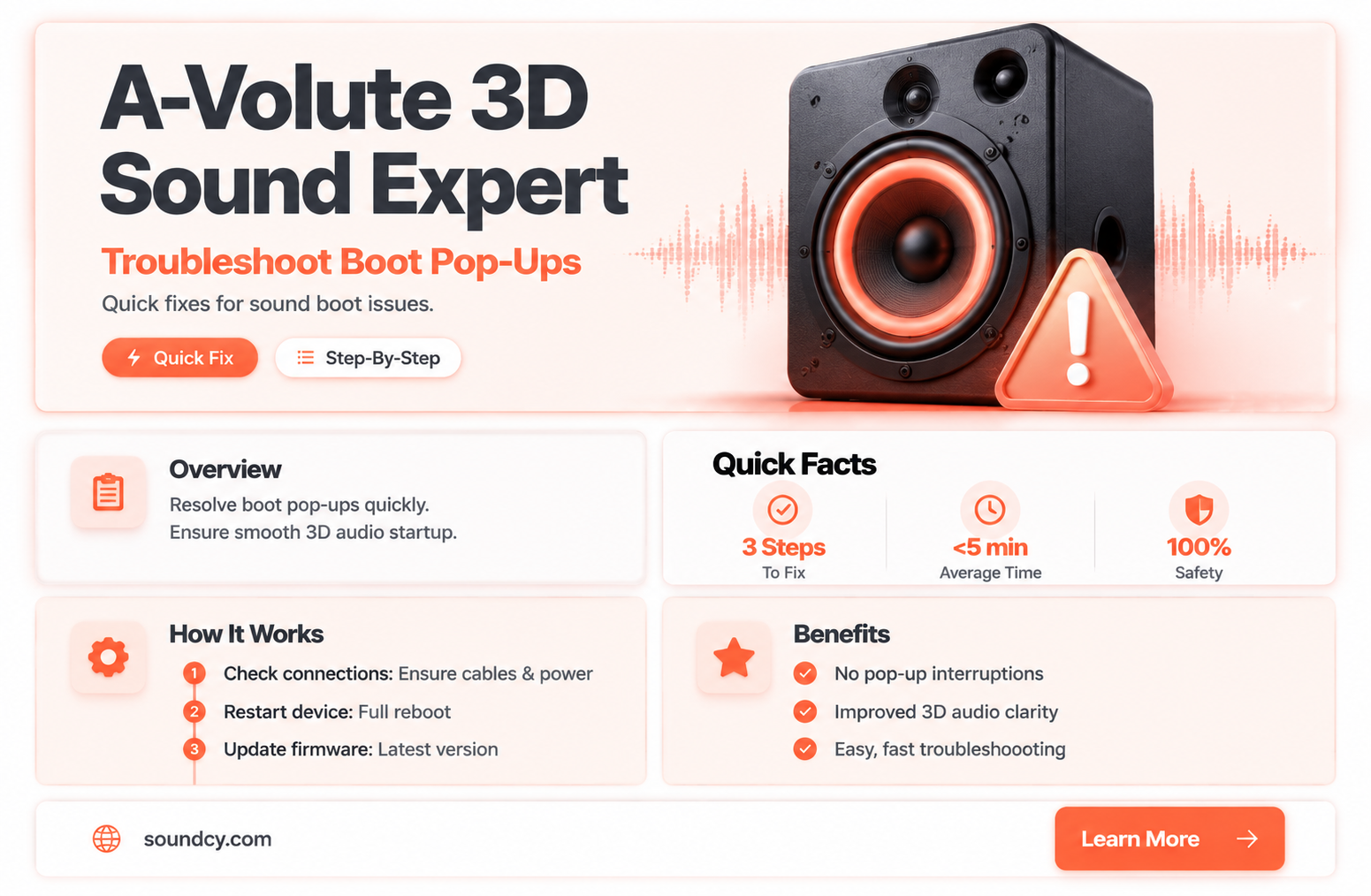 a-volute 3d sound expert pop up on boot