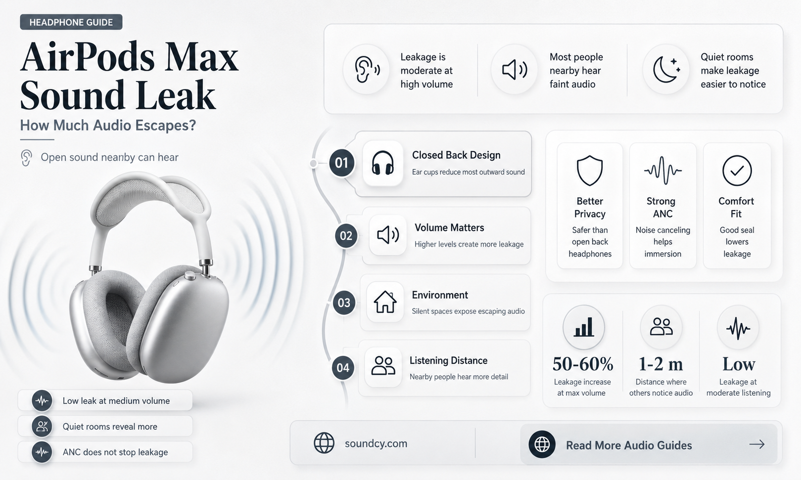 do airpods max have sound leakage