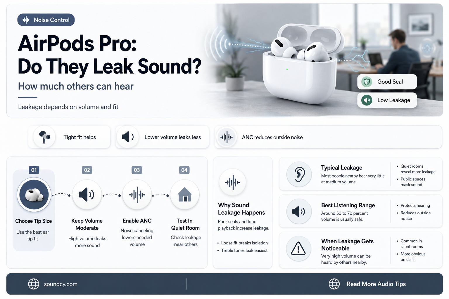 do airpods pro have sound leakage