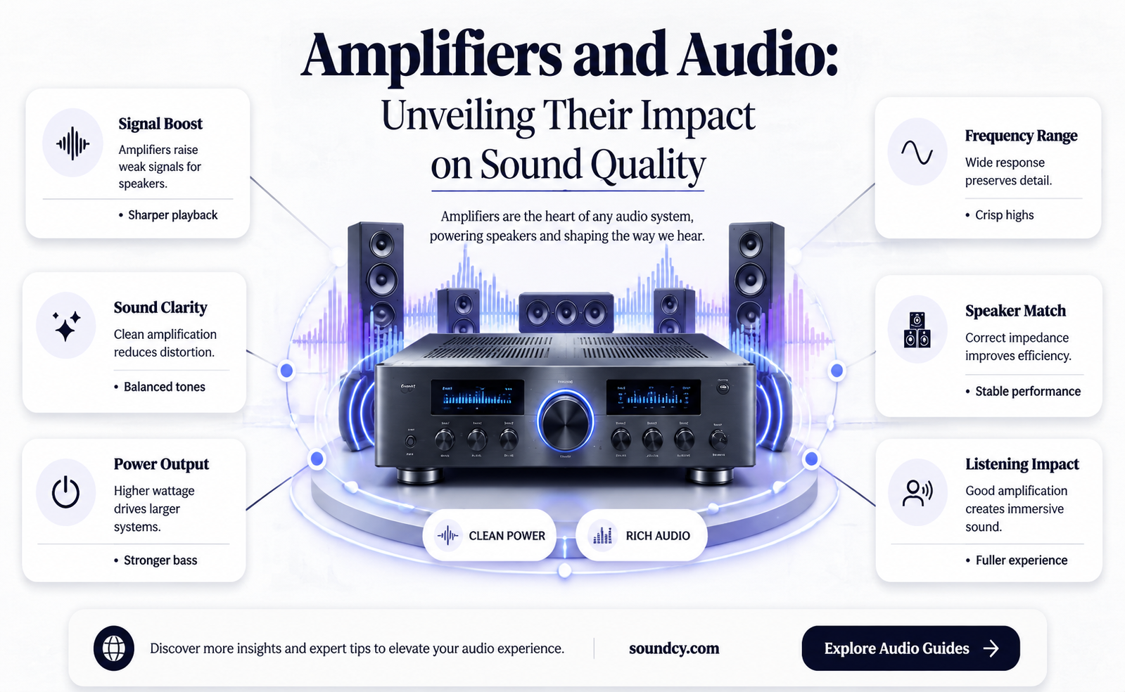 do amplifiers affect sound quality