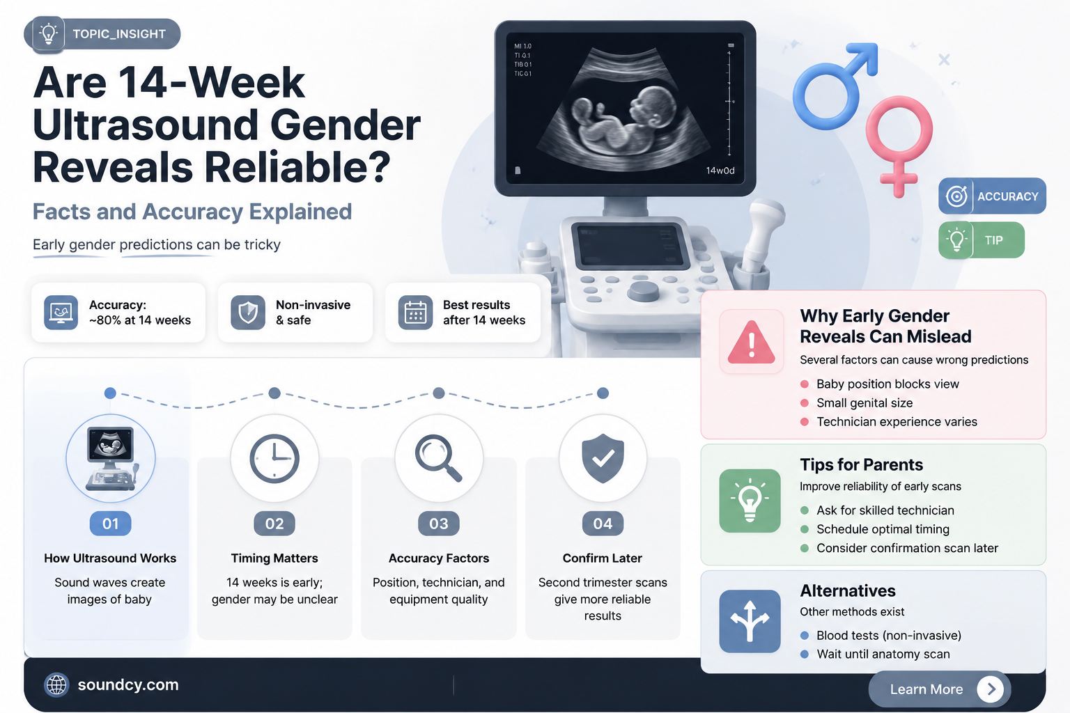 are ultra sound gender reveals accurate at 14 weeks