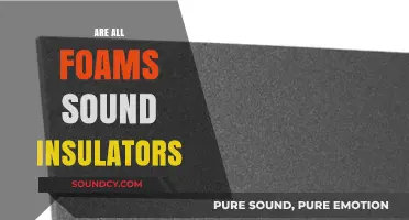 Do All Foams Block Sound? Exploring Their Insulation Properties