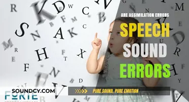 Assimilation Errors: Speech Sounds or Not?