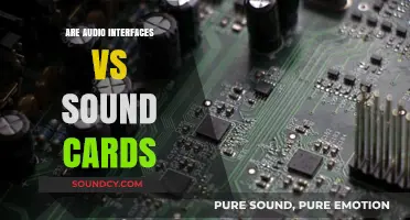 Audio Interfaces vs Sound Cards: What's the Difference?
