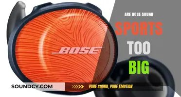 Bose Sound Sports: A Bulky Design?