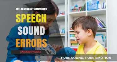Consonant Omissions: Speech Errors or Something More?