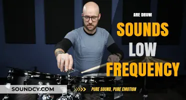 Exploring Drum Sounds: Are They Truly Low Frequency?