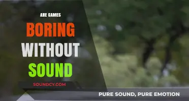 Silent Play: Do Games Lose Their Charm Without Sound?