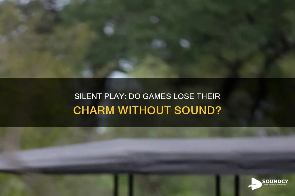 are games boring without sound