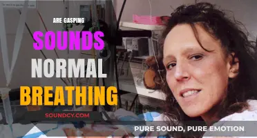 Gasping Sounds: Normal Breathing or Cause for Concern?