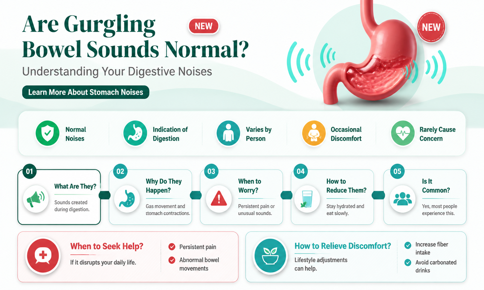 are gurgling bowel sounds normal