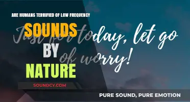 Unraveling the Primal Fear: Are Humans Naturally Terrified of Low-Frequency Sounds?