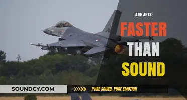 Jets Breaking the Sound Barrier: Are They Faster Than Sound?