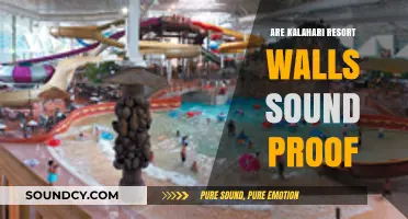 Kalahari Resort Walls: Soundproof or Not?