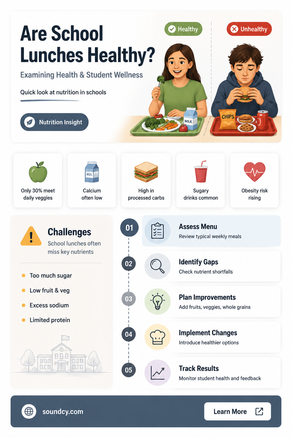 are school lunches nutritionally sound