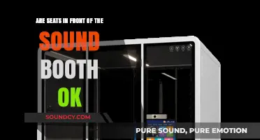 Are Seats in Front of the Sound Booth a Good Choice?