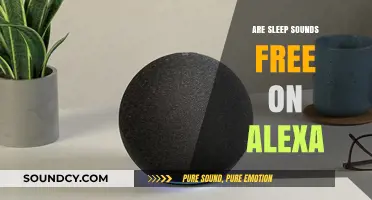 Best Sleep Sounds: Free on Alexa?