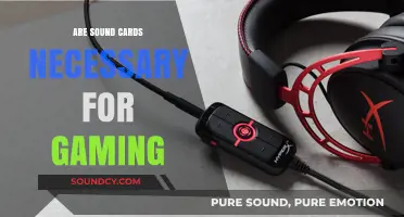 Sound Cards: Essential for Gaming?
