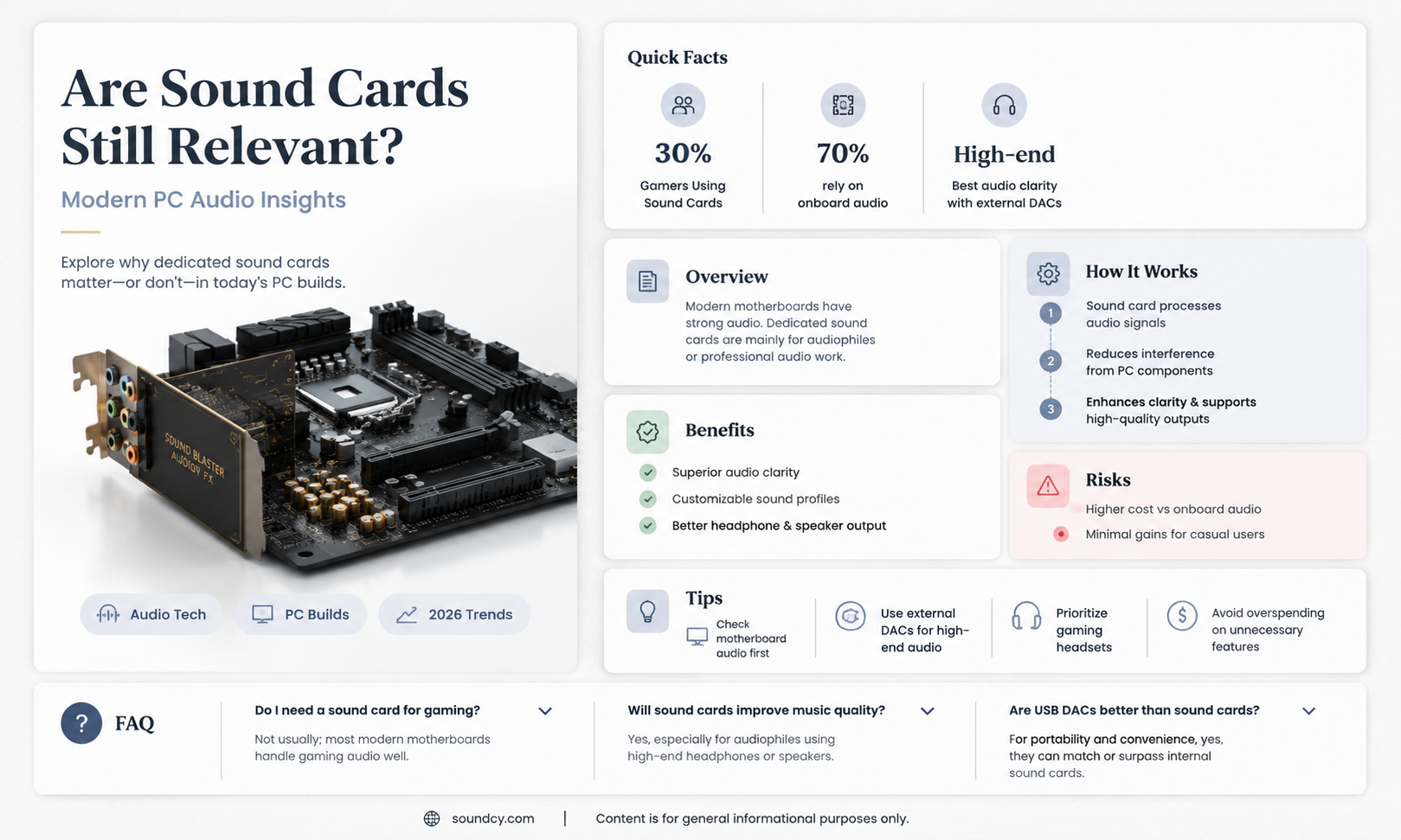 are sound cards still relevant