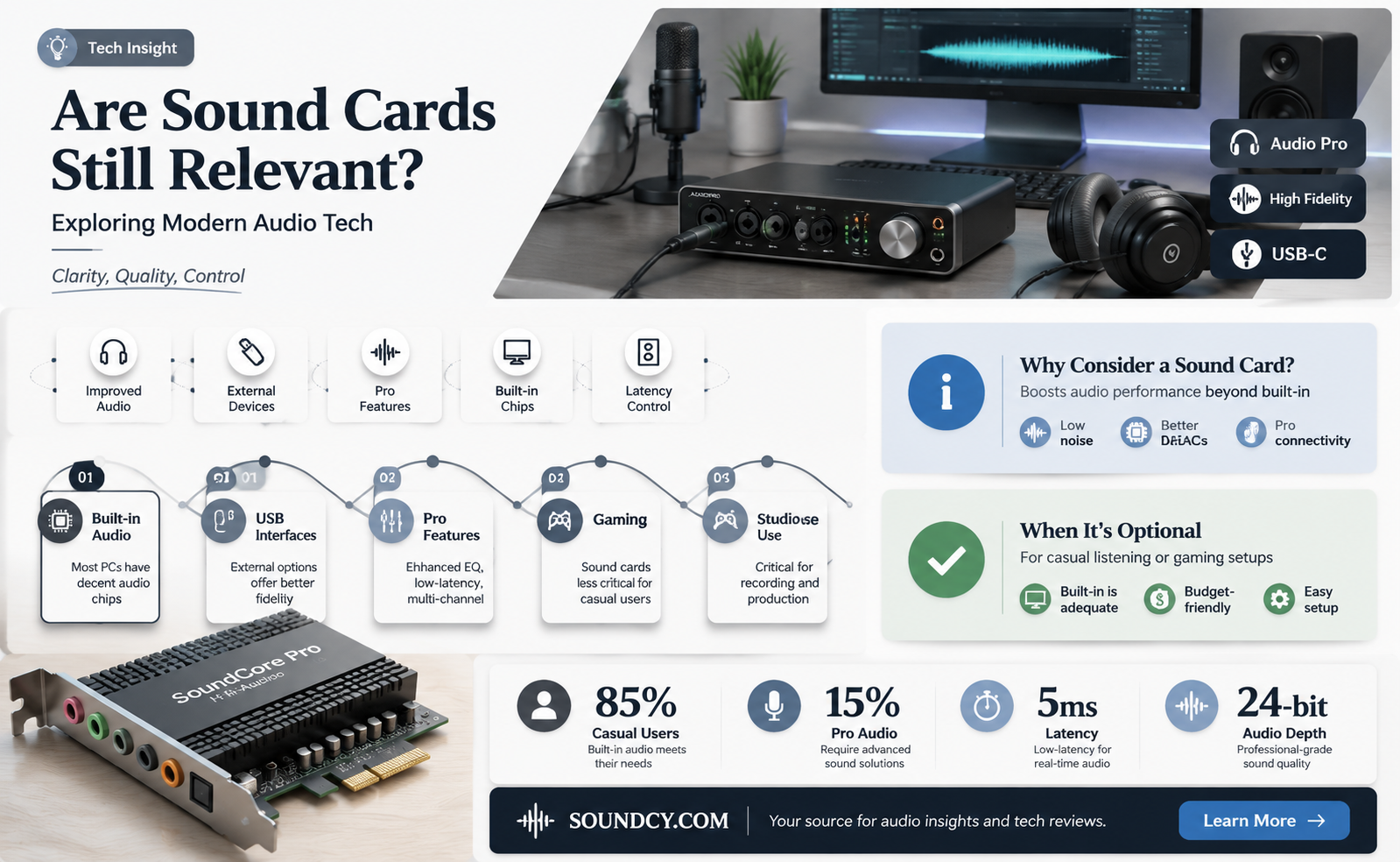 are sound cards still re