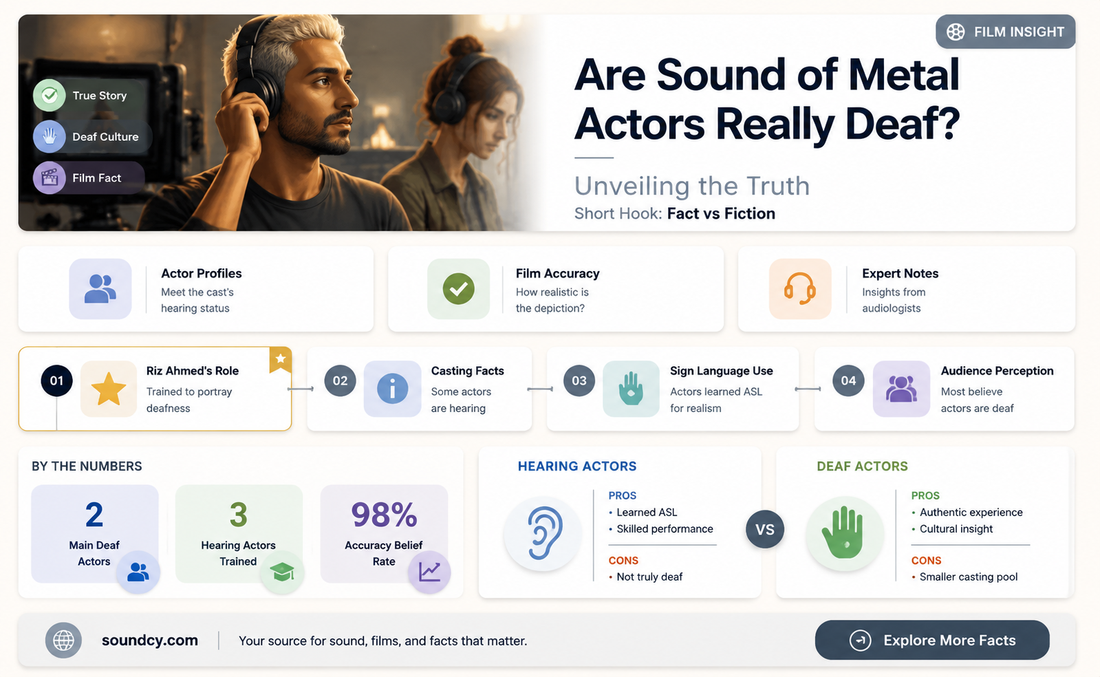 are the actors in sound of metal really deaf