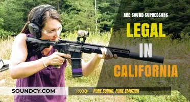 California's Stance on Sound Suppressors: Legal or Not?