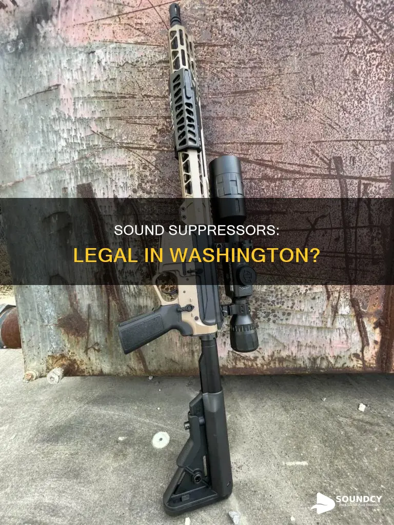 are sound surpressors legal in washington