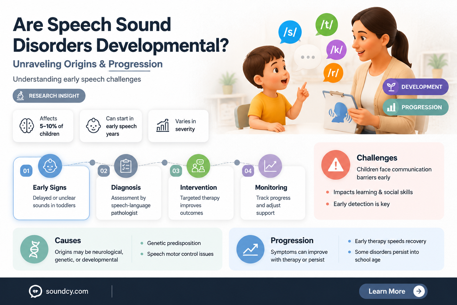 are speech sound disorders developmental