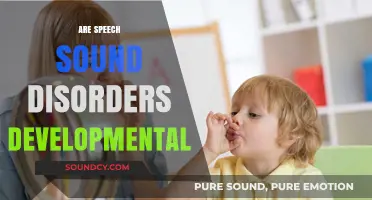 Are Speech Sound Disorders Developmental? Unraveling the Origins and Progression