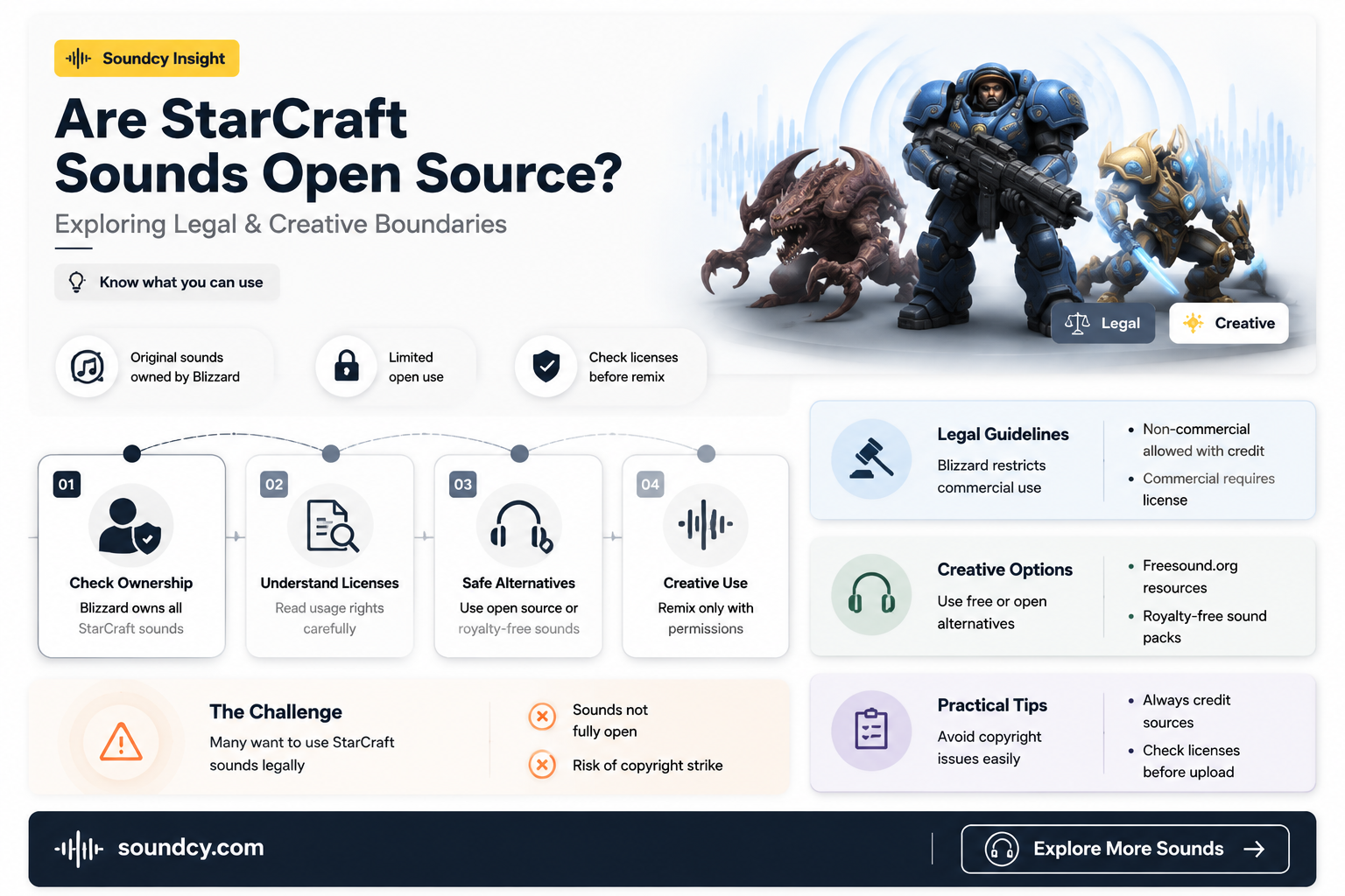 are starcraft sounds open source