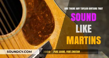 Taylor vs. Martin: Which Taylor Guitars Mimic Martin's Iconic Sound?