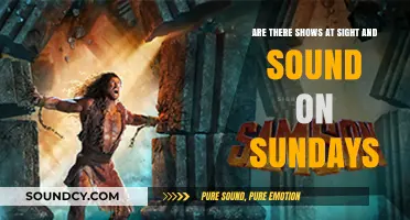 Sunday Shows at Sight & Sound: Availability and Schedule Explained