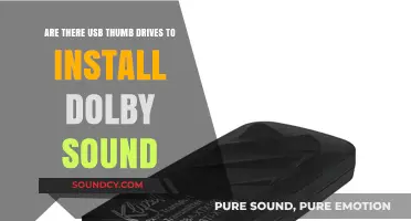 USB Thumb Drives for Dolby Sound Installation: Fact or Fiction?