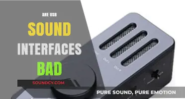 Are USB Sound Interfaces Bad? Debunking Myths and Facts