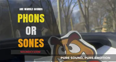 Warble Sounds: Phons or Sones?
