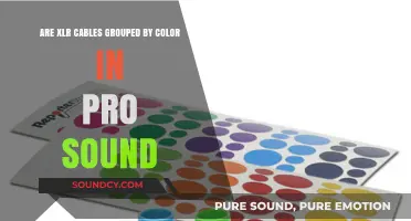 Do Pro Sound Engineers Group XLR Cables by Color?