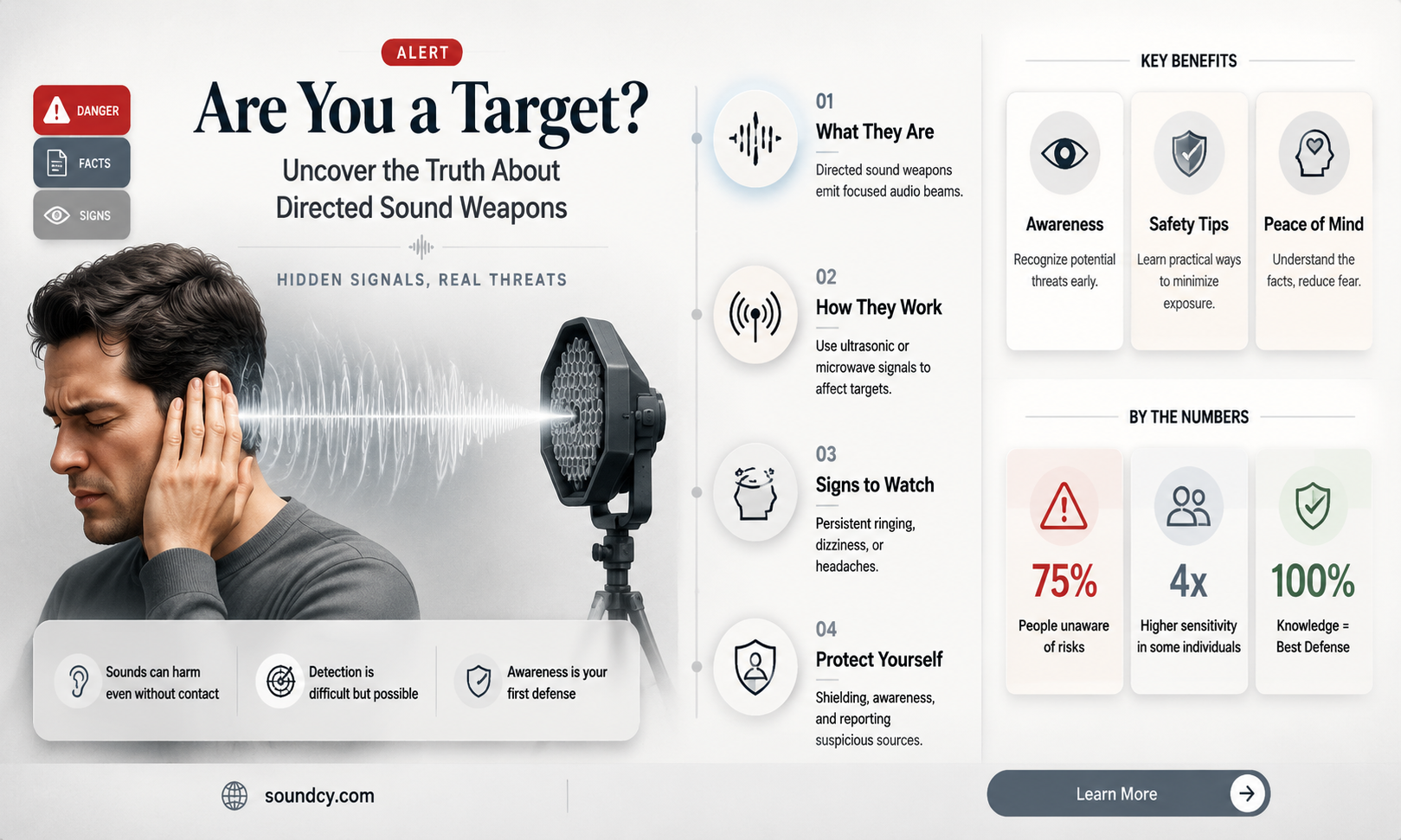 are you targeted sound weapons