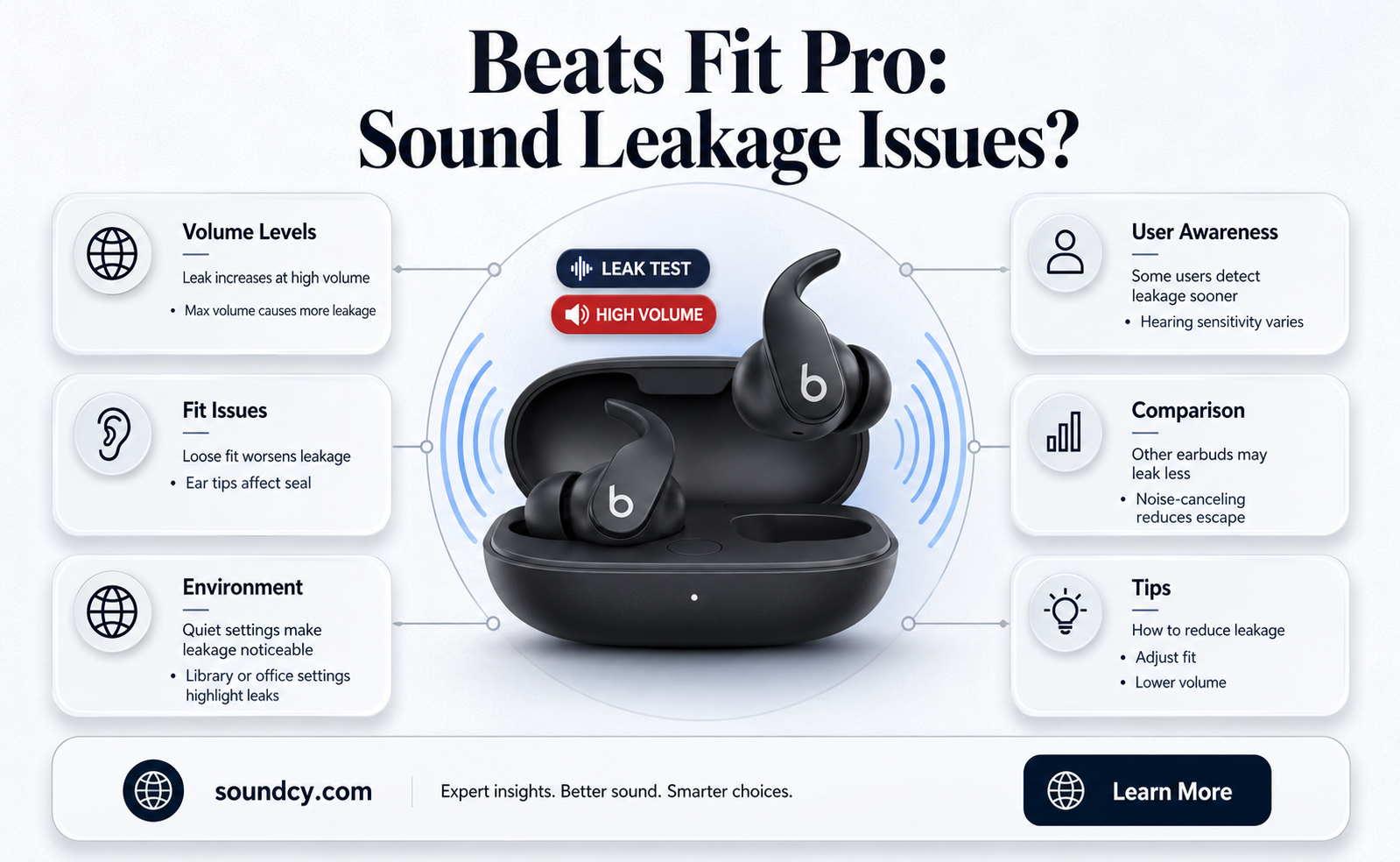 do beats fit pro leak sound