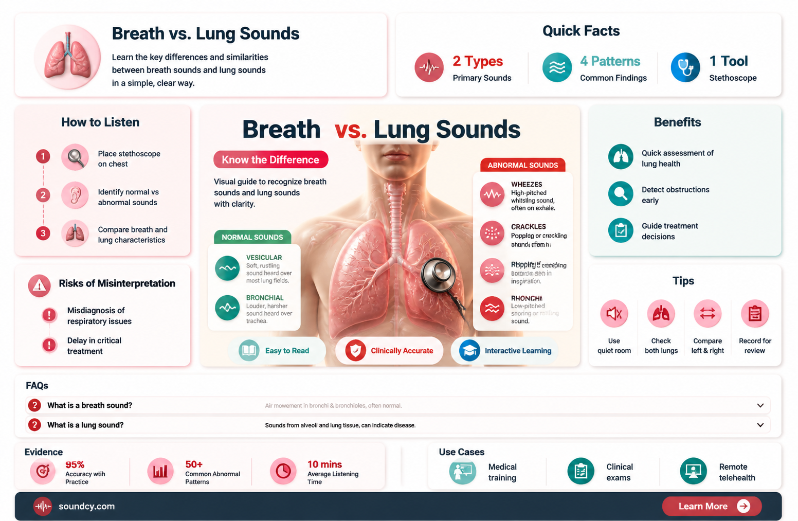 are breath sounds and lung sounds the same thing