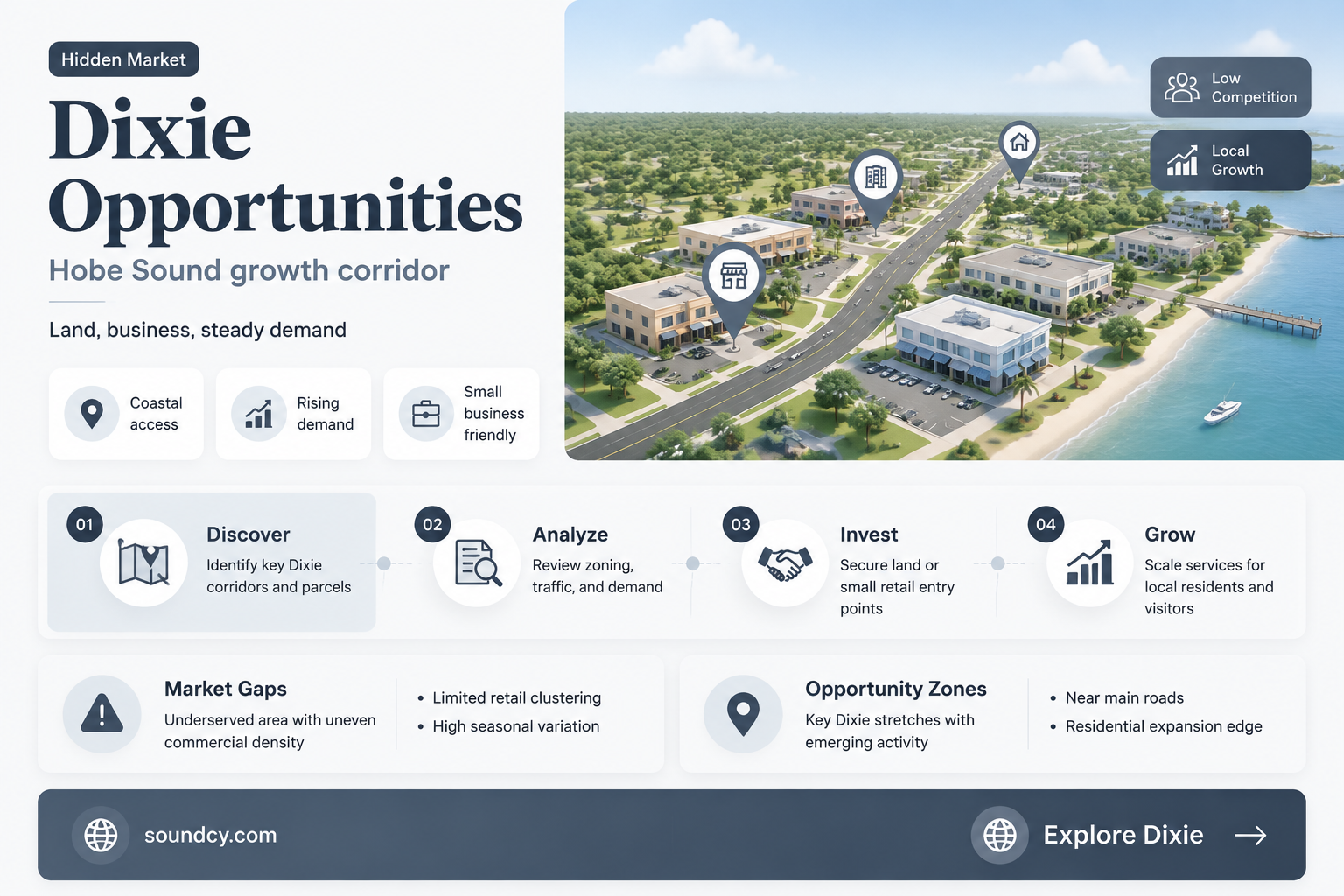 do business on dixie hobe sound