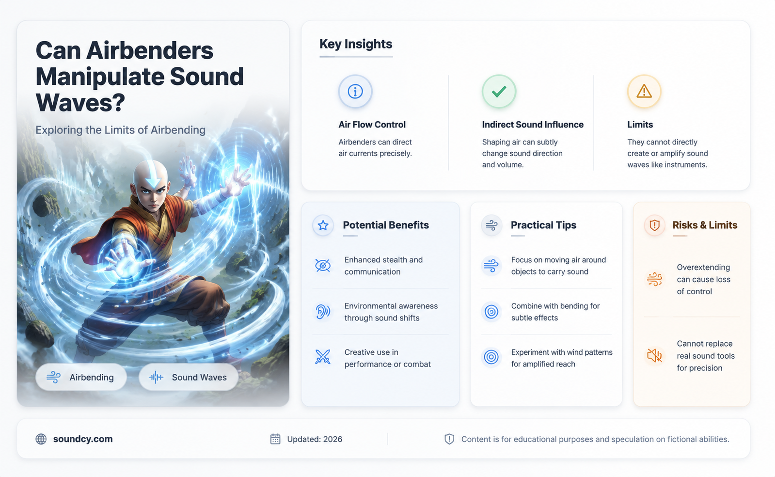 could air benders bend sound