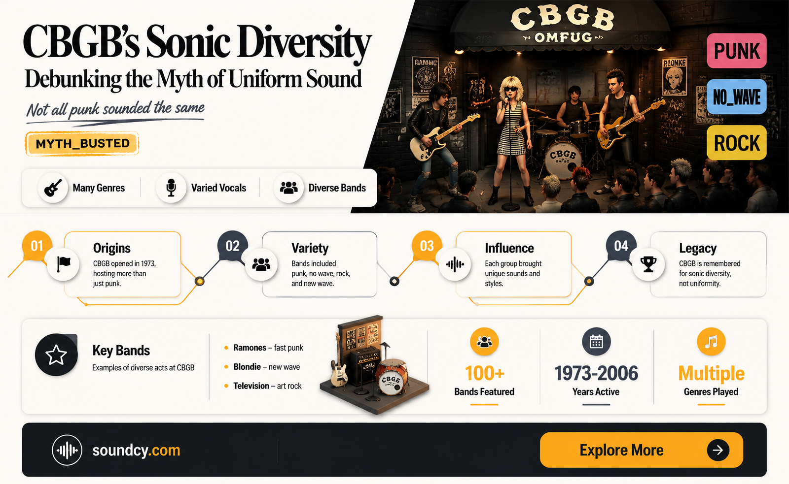 did all cbgb sound similar