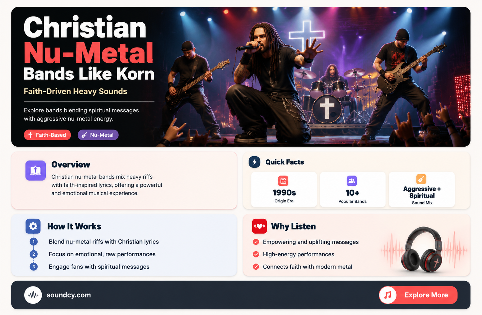 are there any christian bands that sound like korn