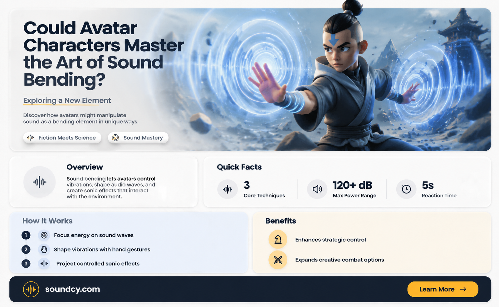 could the avatar sound bend