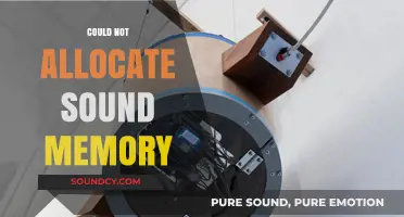 Troubleshooting 'Could Not Allocate Sound Memory' Error: Effective Solutions