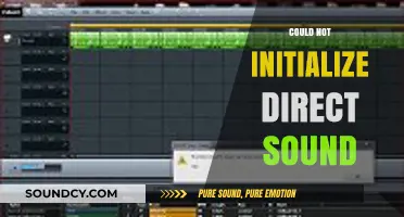 Troubleshooting 'Could Not Initialize Direct Sound' Error: A Comprehensive Guide
