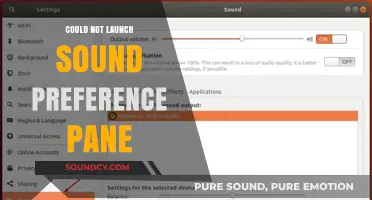 Fixing Sound Preferences: Launching Issues