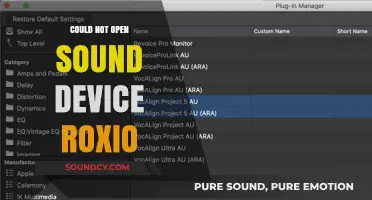 Fix Roxio Sound Device Issues with These Steps