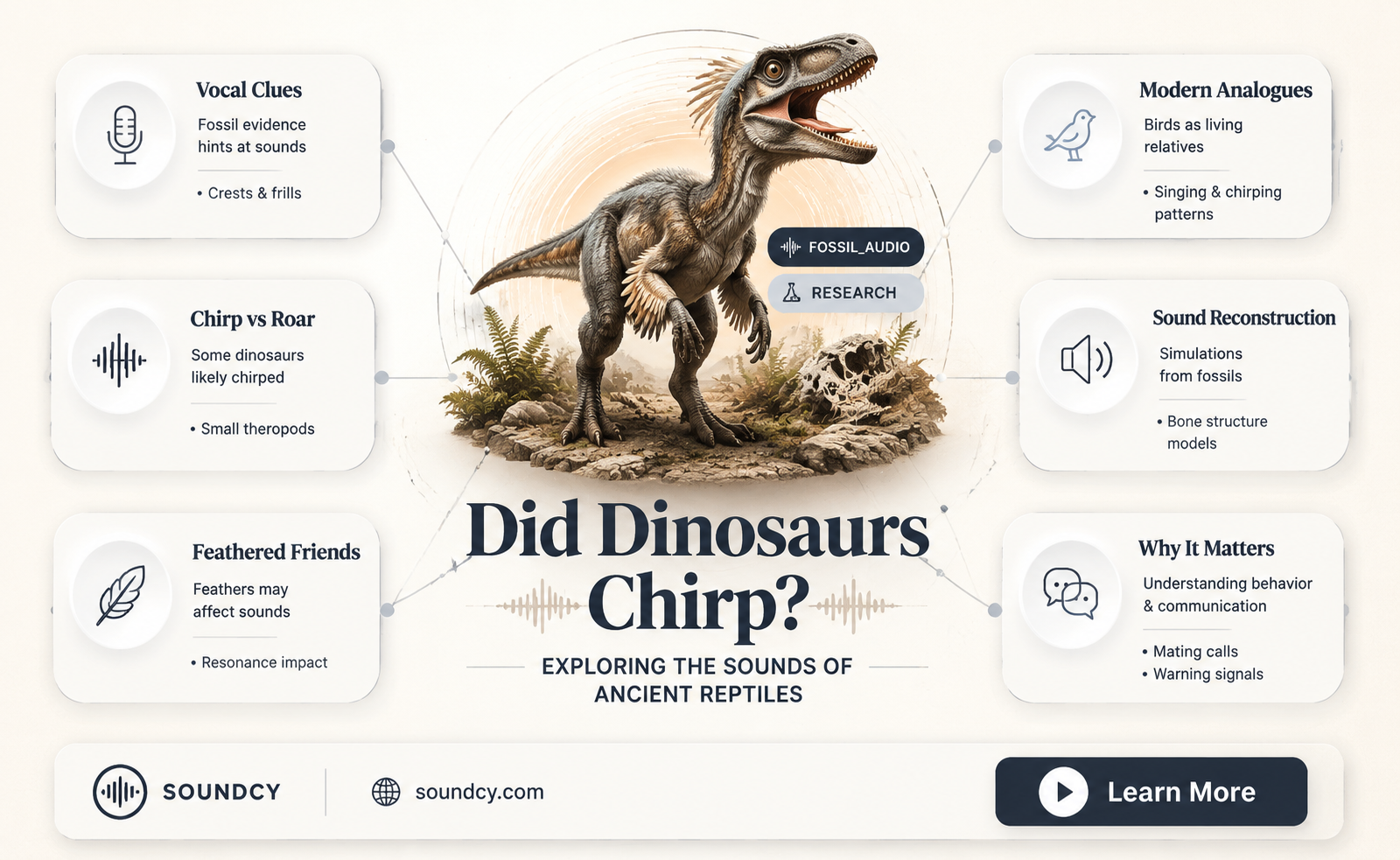 did dinosaurs sound like birds