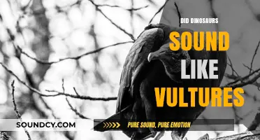 Unraveling the Mystery: Did Dinosaurs Sound Like Vultures?